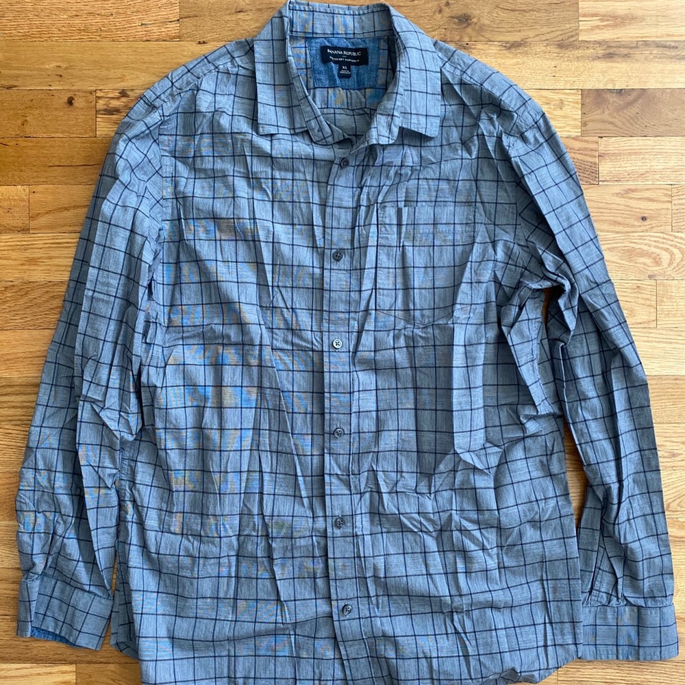 Dress Casual Button Down Banana Republic